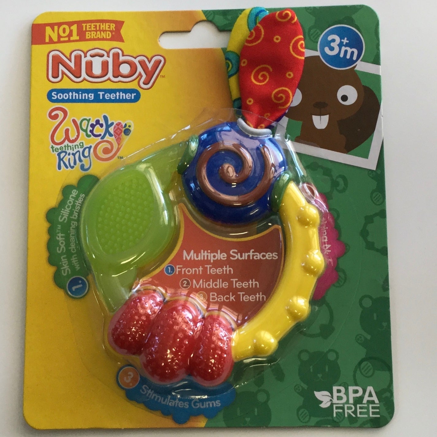 Soothing baby teether